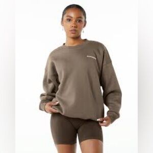 Alphalete Classic Crew - Mocha